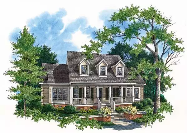 image of bi-level house plan 5371