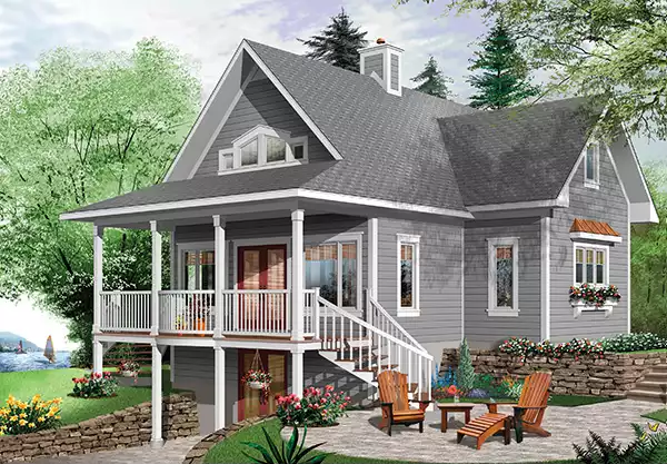 image of cape cod house plan 4769