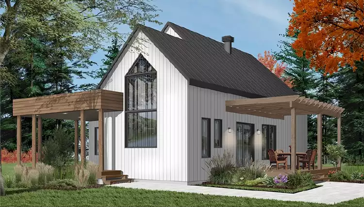 image of scandinavian house plan 7308