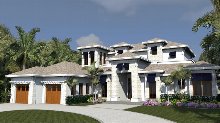 image of mediterranean house plan 7531