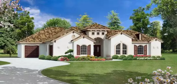 image of spanish house plan 6354