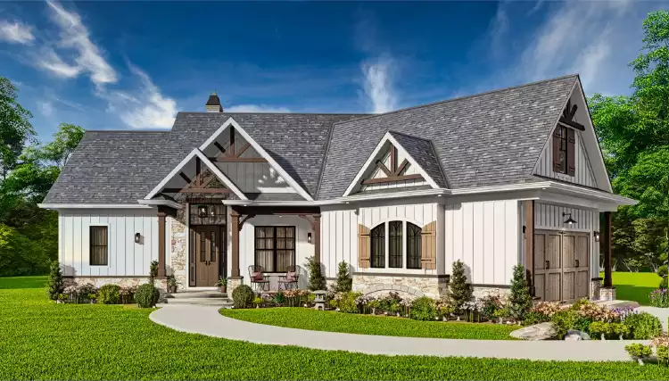 image of ranch house plan 9354