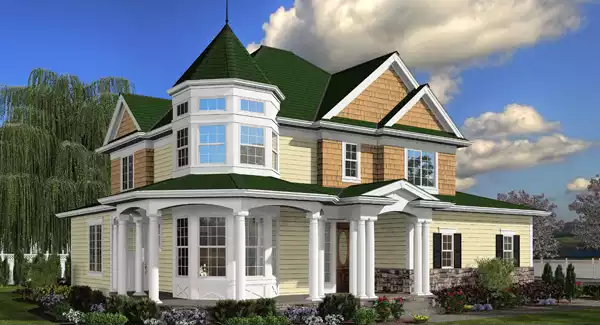 image of victorian house plan 3289