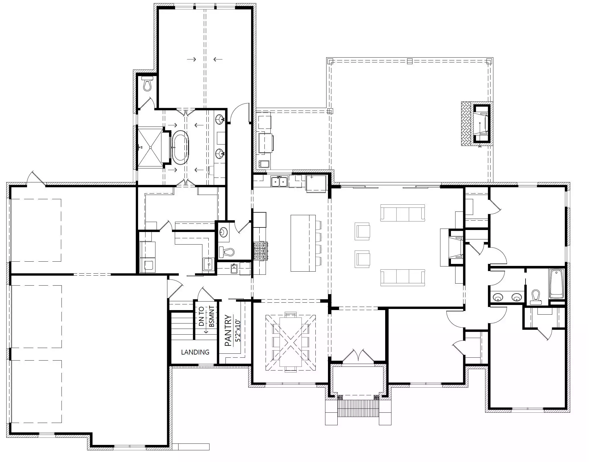 Stair Location to Basement